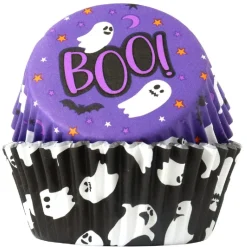 Outlet PME Halloween Cupcake Vormpjes Griezelige Geesten Ø52mm 60st