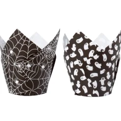 Clearance PME Halloween Muffin Cups Griezelige Nacht 24st.