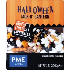 Hot PME Halloween Pompoen Sprinkle Mix (Out of the Box) 60g