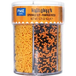 Online PME Halloween Sprinkle Set Pompoenveld 162g