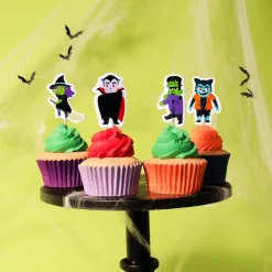 Hot PME Halloween Taartprikkers Griezelige Personages 24st.