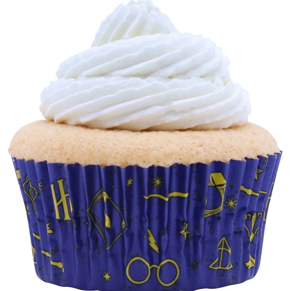 Outlet PME Harry Potter Cupcake Vormpjes Folie Goud Ø52mm 30st.