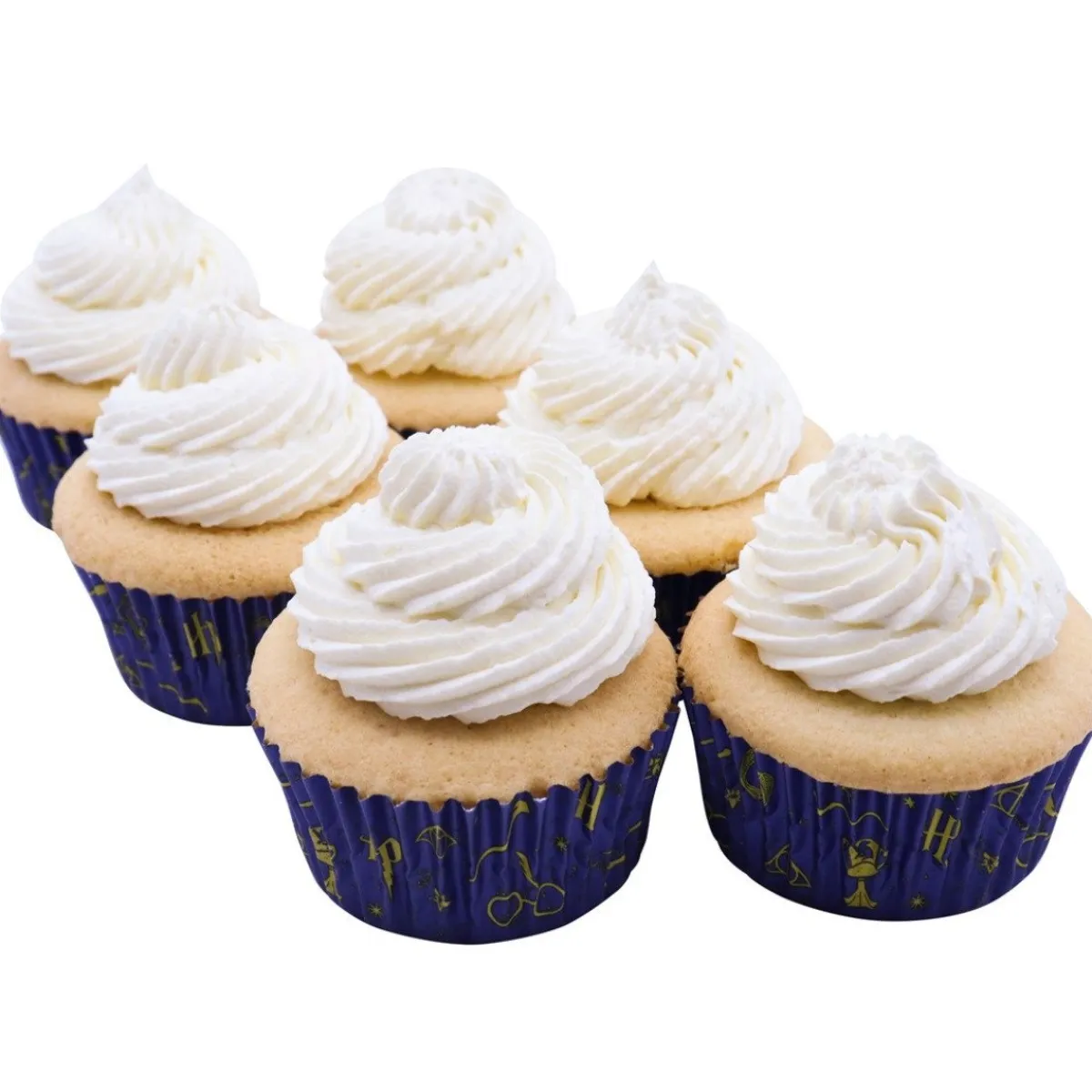 Outlet PME Harry Potter Cupcake Vormpjes Folie Goud Ø52mm 30st.