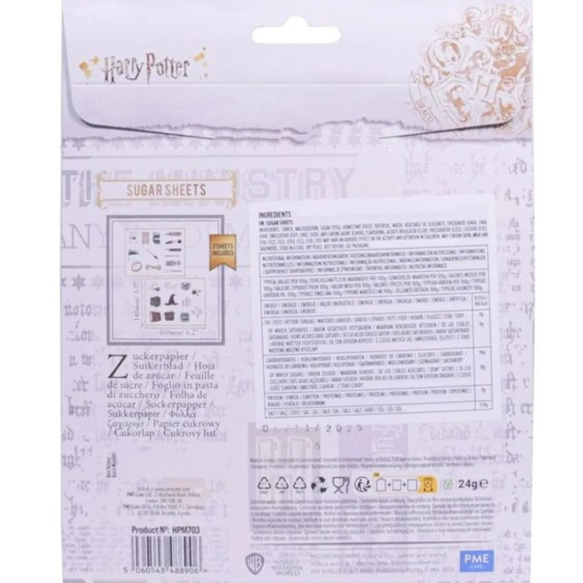 Discount PME Harry Potter Draco Malfidus Suikerdecoratie 24st.**