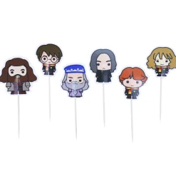 New PME Harry Potter Karakters Taartprikkers 6st.