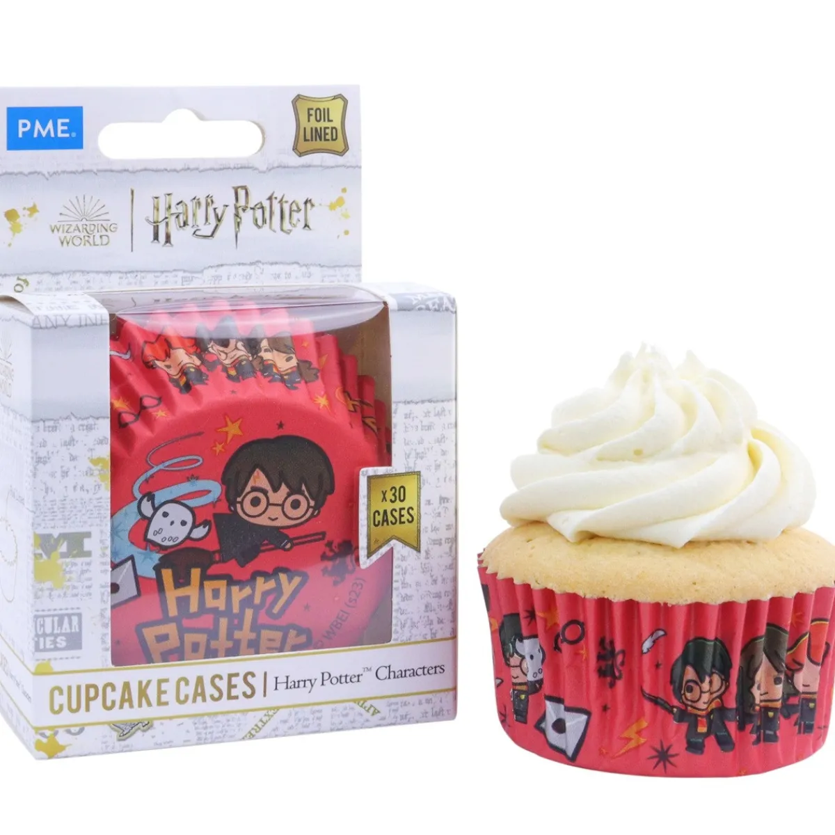 Hot PME Harry Potter Karakters Cupcake Vormpjes Ø52mm 30st.