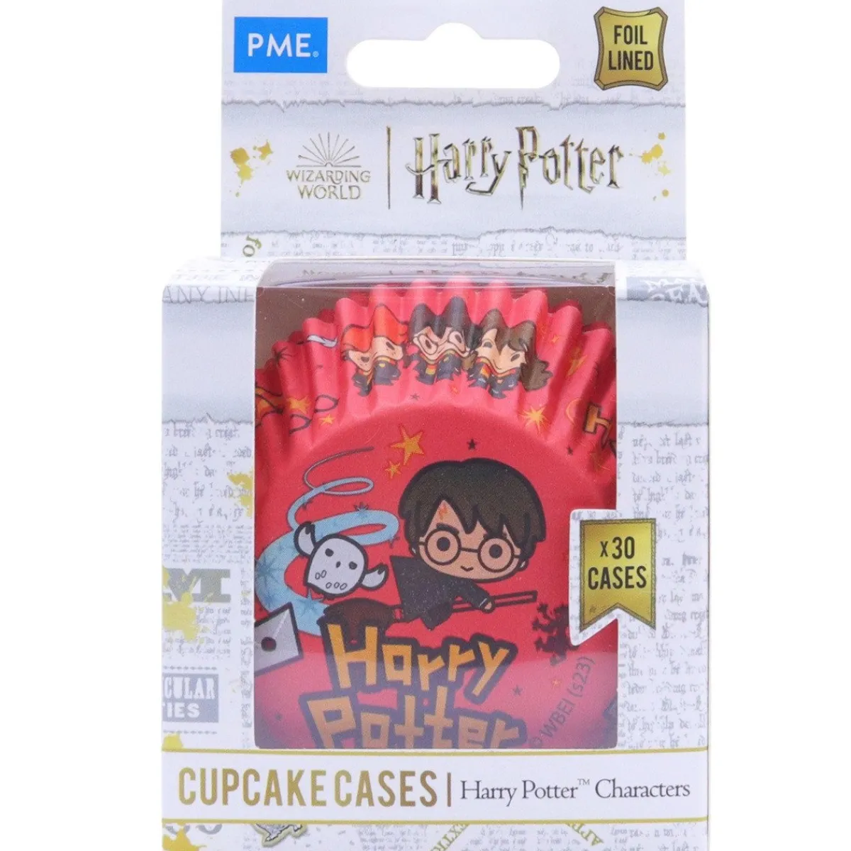Hot PME Harry Potter Karakters Cupcake Vormpjes Ø52mm 30st.