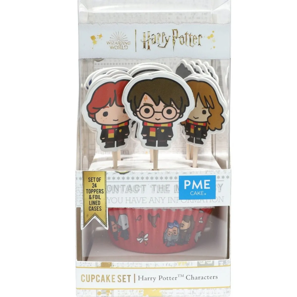 Clearance PME Harry Potter Karakters Cupcake Set 24st.