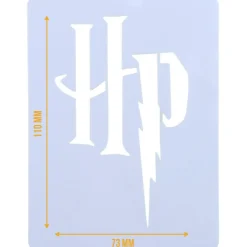 Hot PME Harry Potter Logo Sjabloon 11x7,3cm