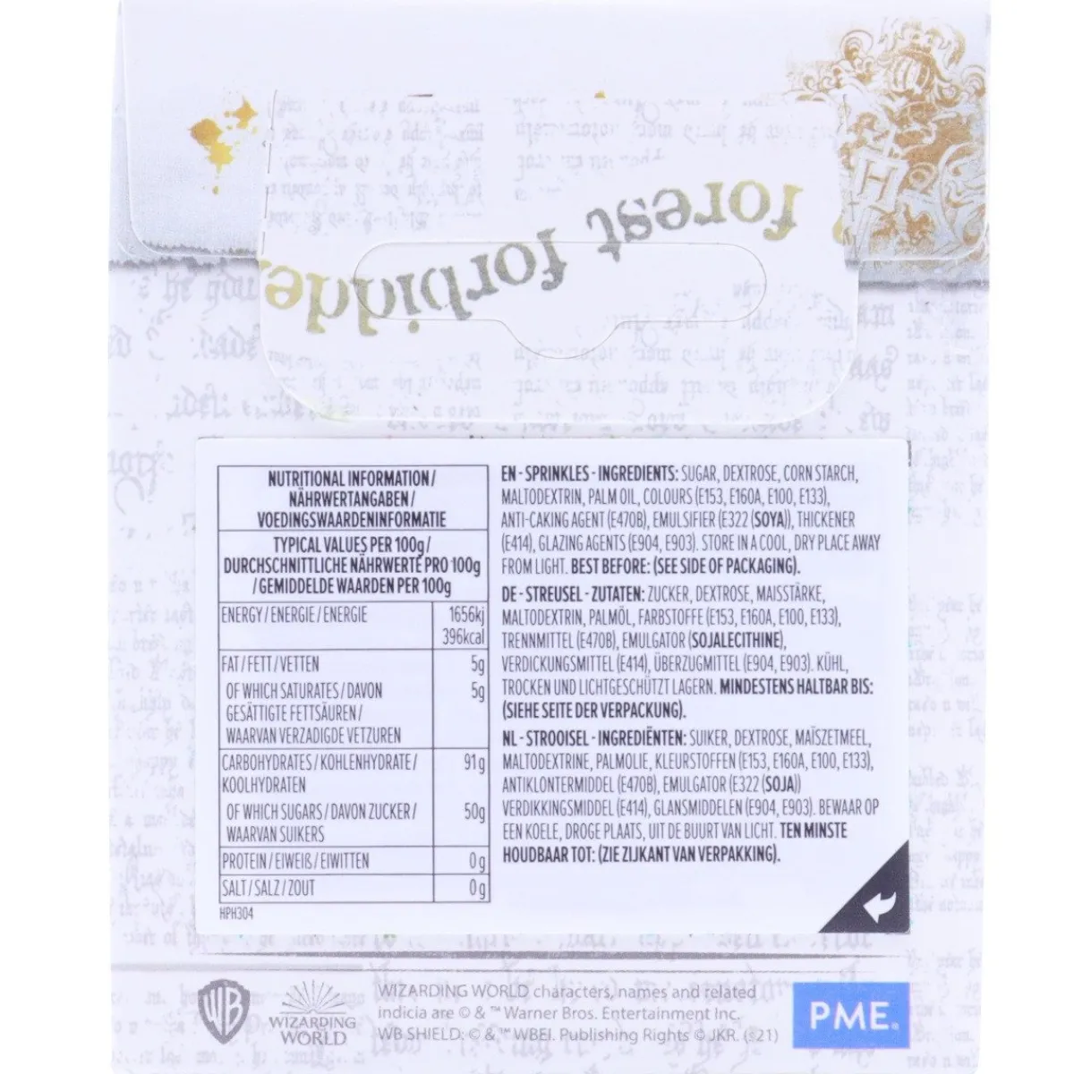 Outlet PME Harry Potter Zwadderich Sprinkle Mix 60g