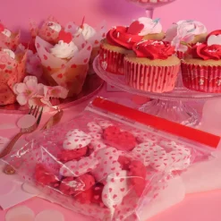 PME Hersluitbare Traktatiezakjes Hartjes 20st.