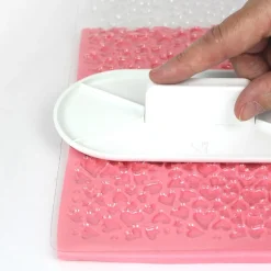 Discount PME Impression Mat Mini Heart Design