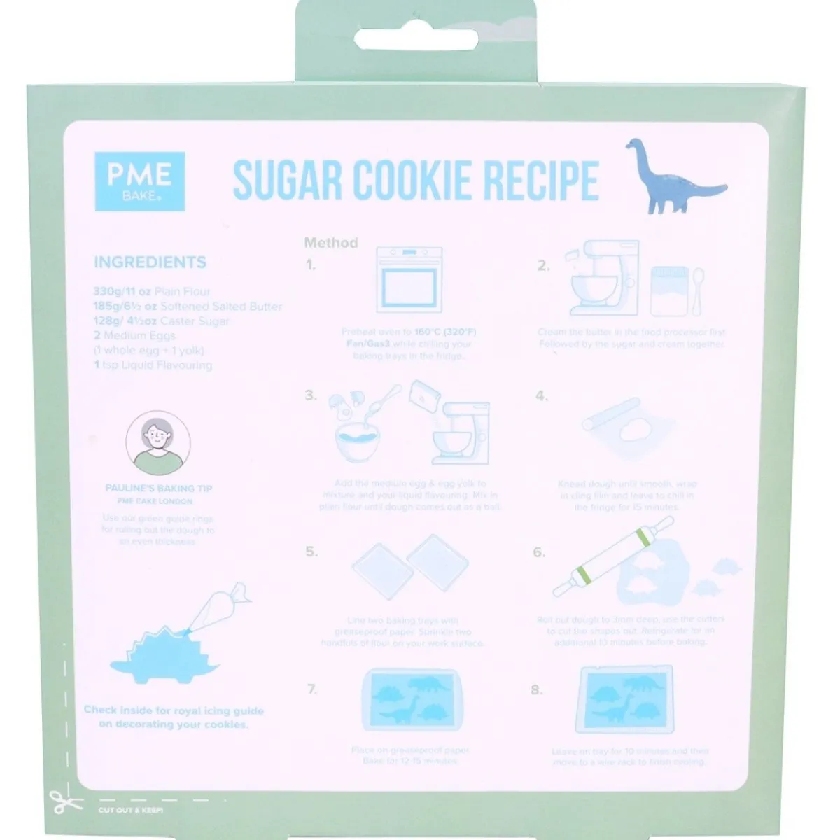 Sale PME Koekjes Uitsteker Dinosaurus Set/3**