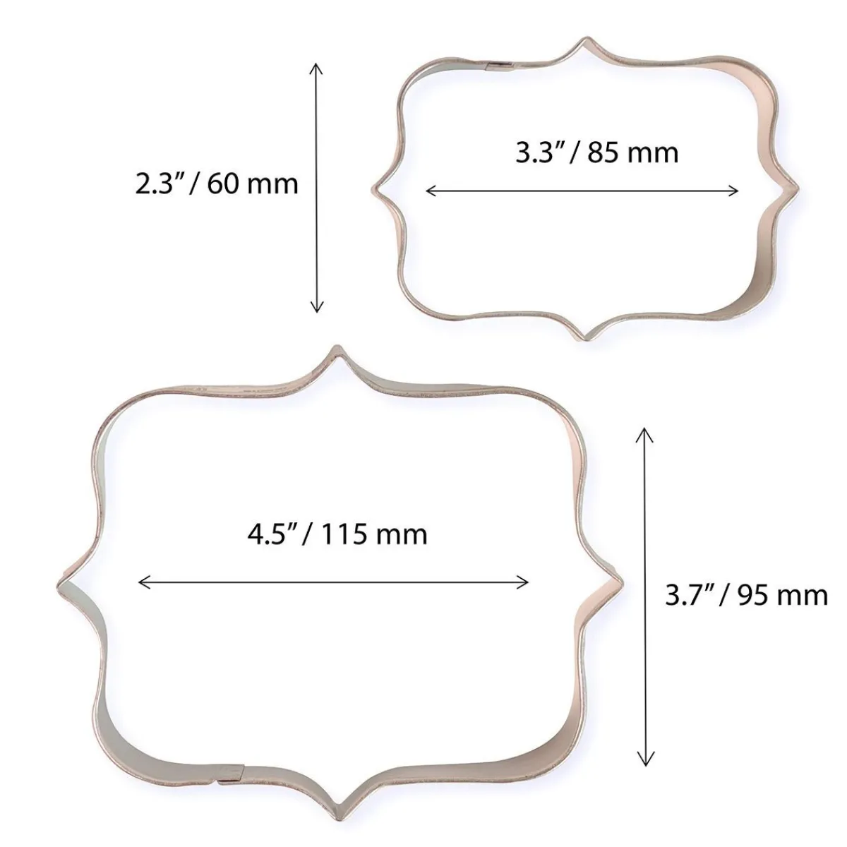 PME Koekjes Uitsteker Plaque Style 1 Set/2