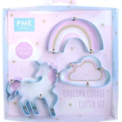 Outlet PME Koekjes Uitsteker Unicorn Set/3
