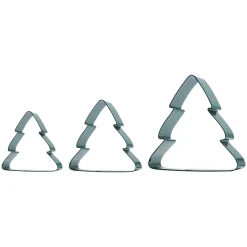 PME Koekjes Uitstekers Kerstbomen Set/3