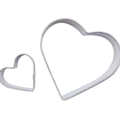 Hot PME Koekjes uitstekerset Hart set/2