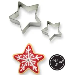 Discount PME Koekjes uitstekerset Ster set/2