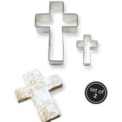 PME Koekjes uitstekerset Kruis set/2