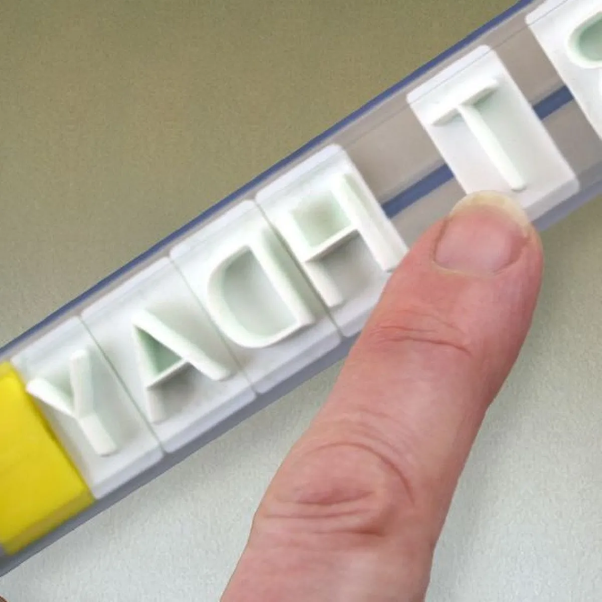 Hot PME Letters- en Cijfers stempelset