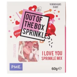 Online PME Liefde Sprinkle Mix (Out of the Box) 60g