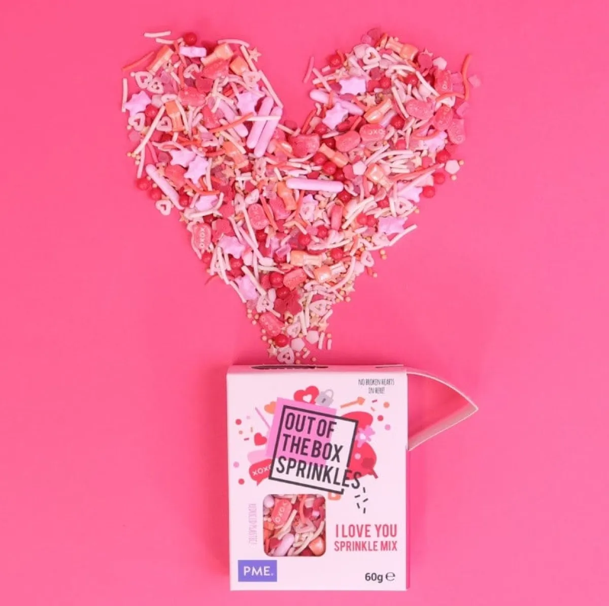 Online PME Liefde Sprinkle Mix (Out of the Box) 60g