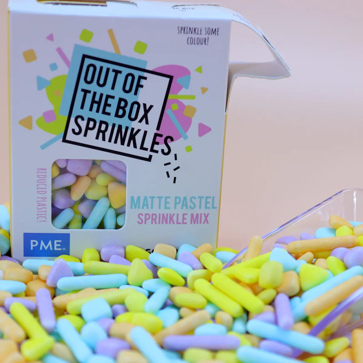 Hot PME Mat en Pastel Sprinkle Mix (Out of the Box) 60g