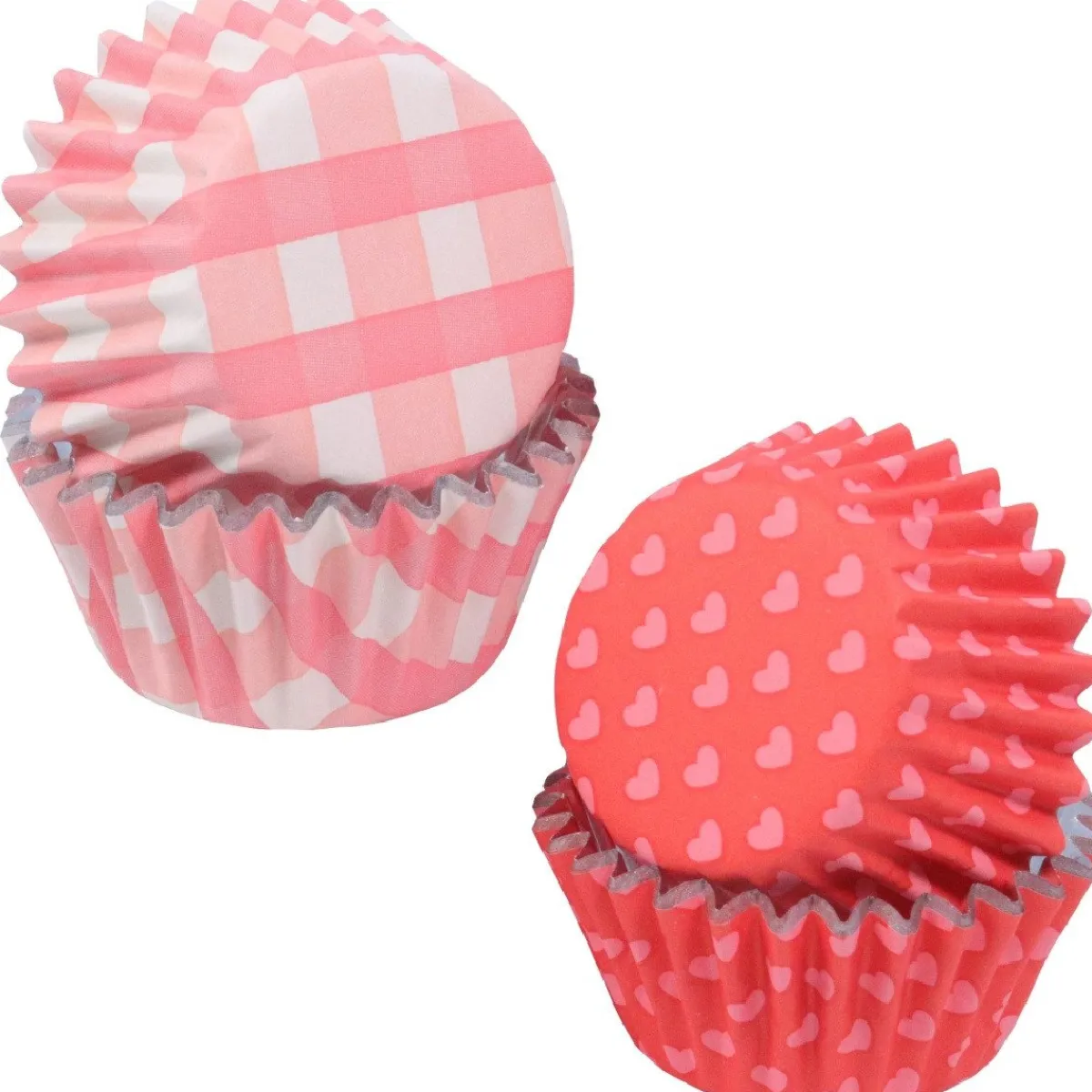 Clearance PME Mini Cupcake Vormpjes Liefdes Patronen Ø33mm 60st.
