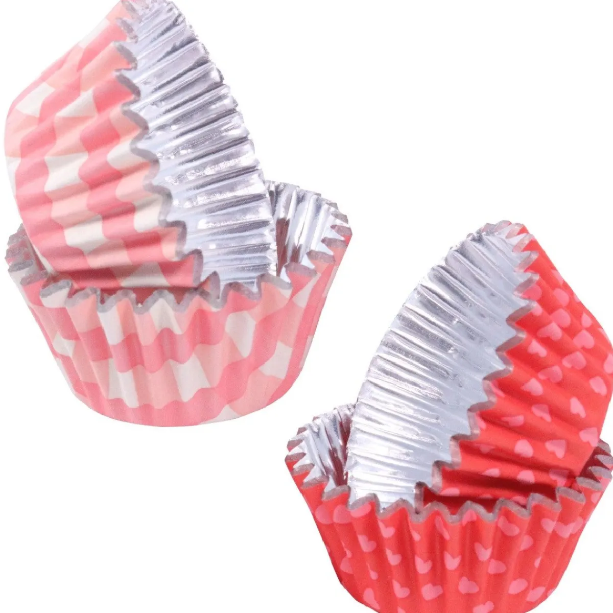 Clearance PME Mini Cupcake Vormpjes Liefdes Patronen Ø33mm 60st.