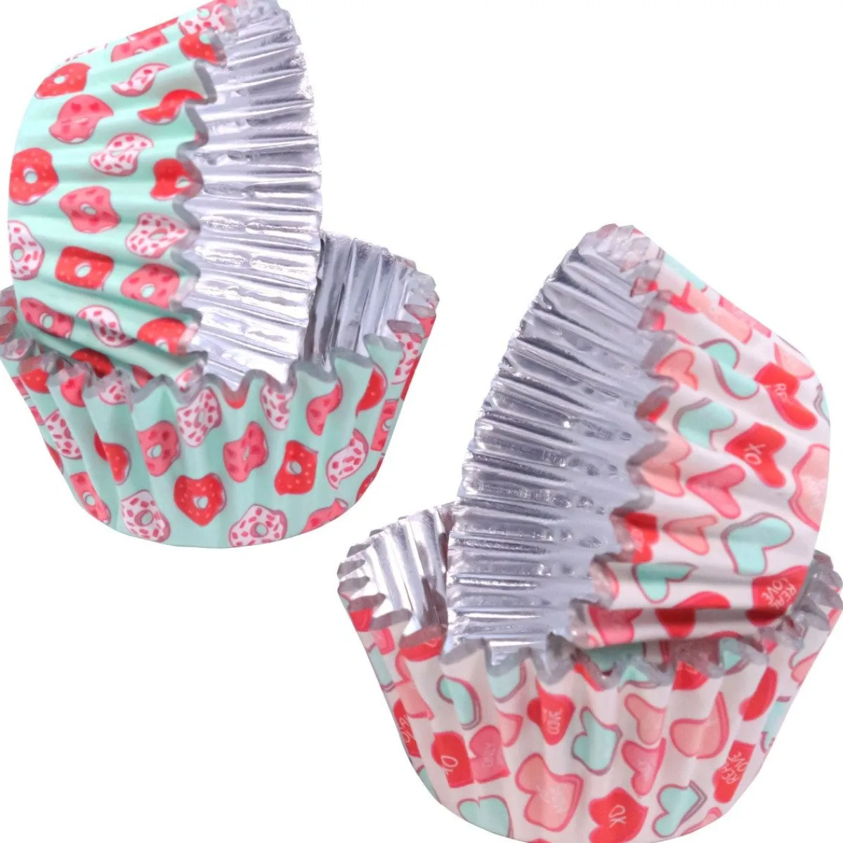 New PME Mini Cupcake Vormpjes Pretty Sweet Ø33mm 60st.