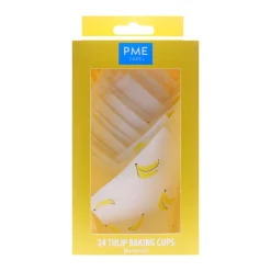 Discount PME Muffin Cups Banaan 24st