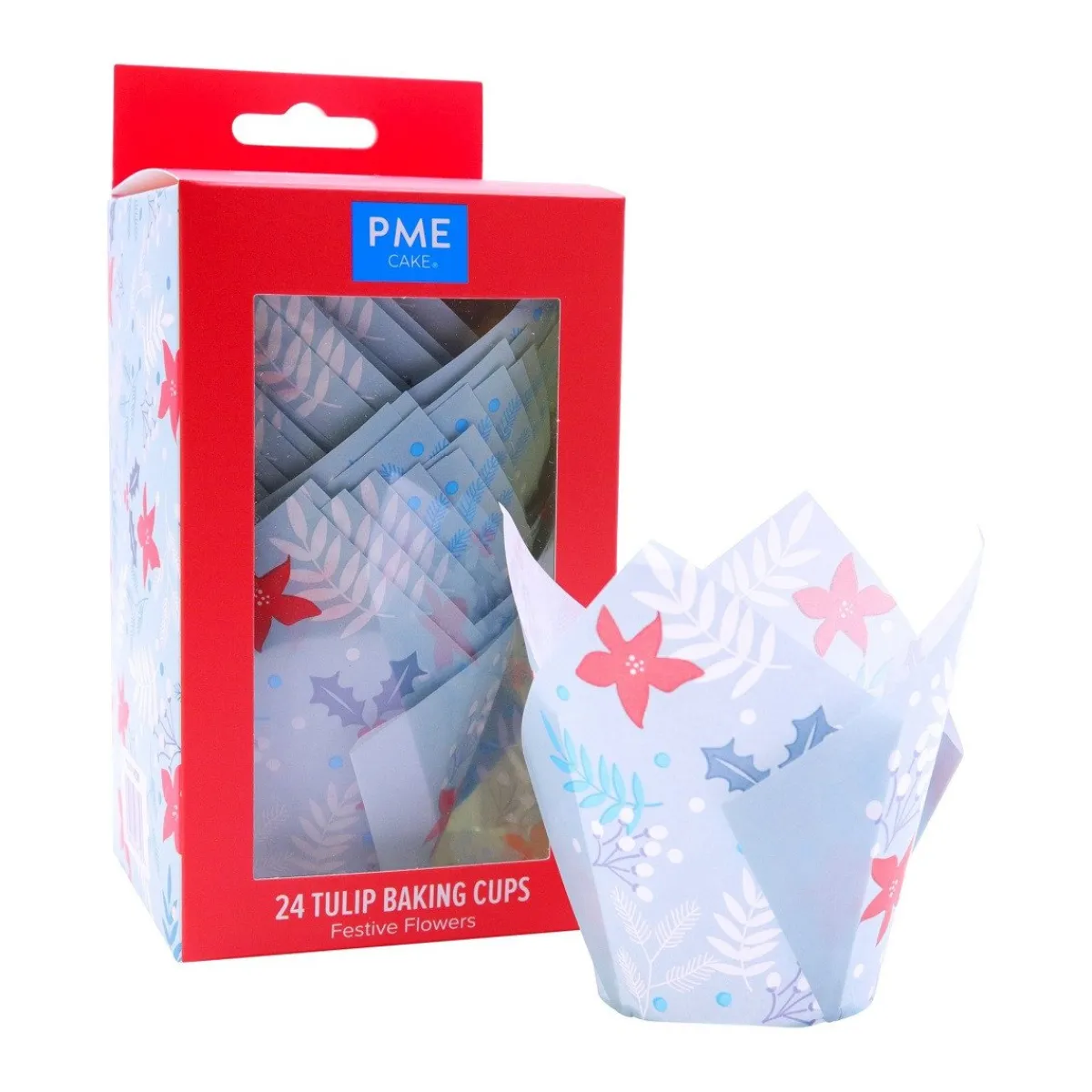 Discount PME Muffin Cups Feestelijke Bloemen 24st