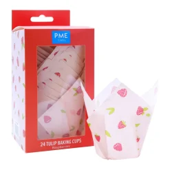 Outlet PME Muffin Cups Framboos 24st