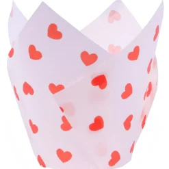 Online PME Muffin Cups Hartjes 24st.