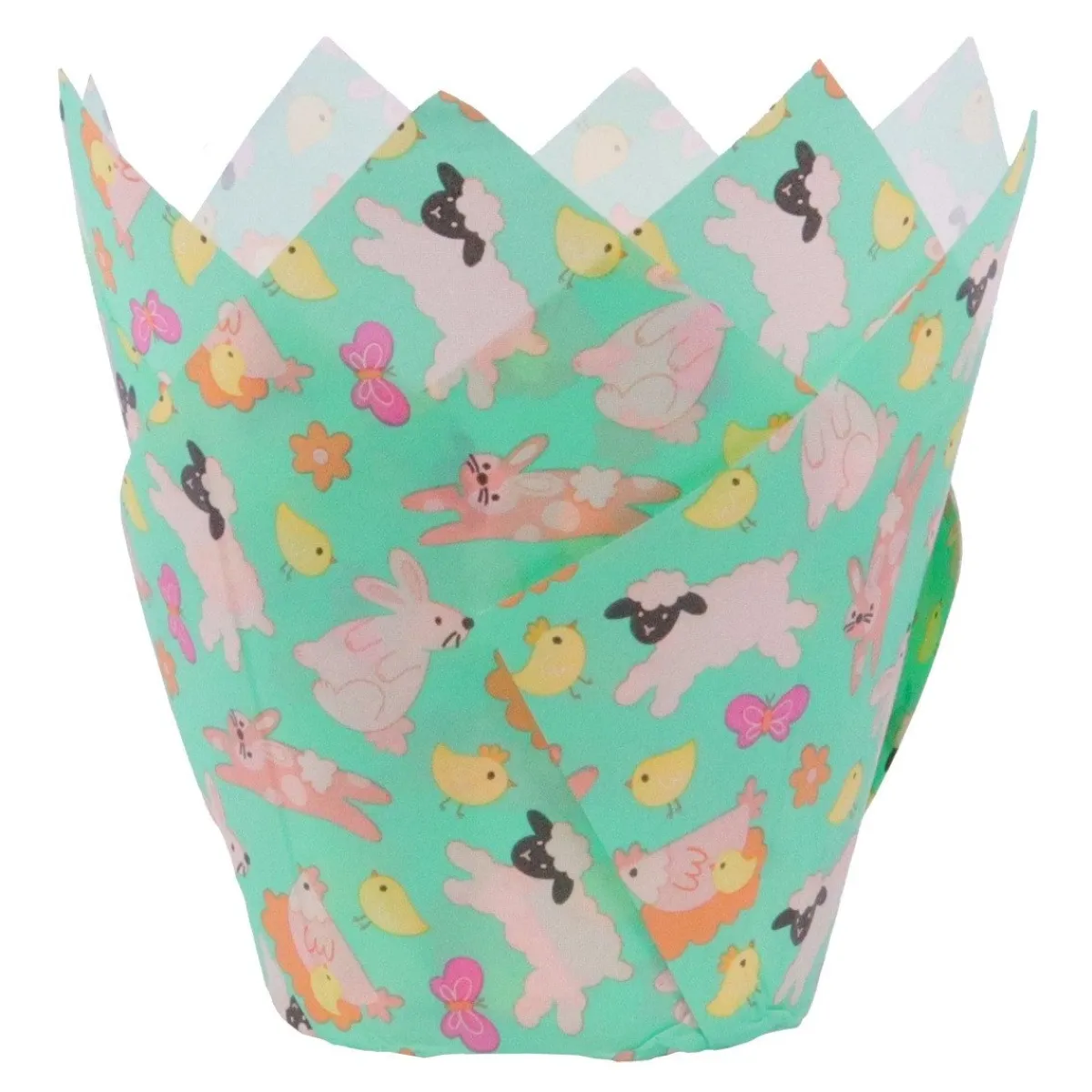 Clearance PME Muffin Cups Paasfiguren 24st.