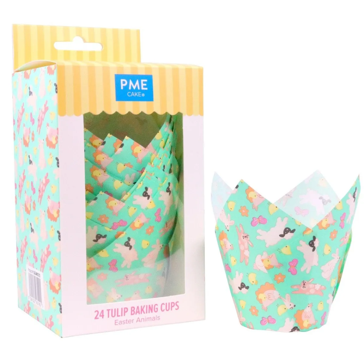 Clearance PME Muffin Cups Paasfiguren 24st.