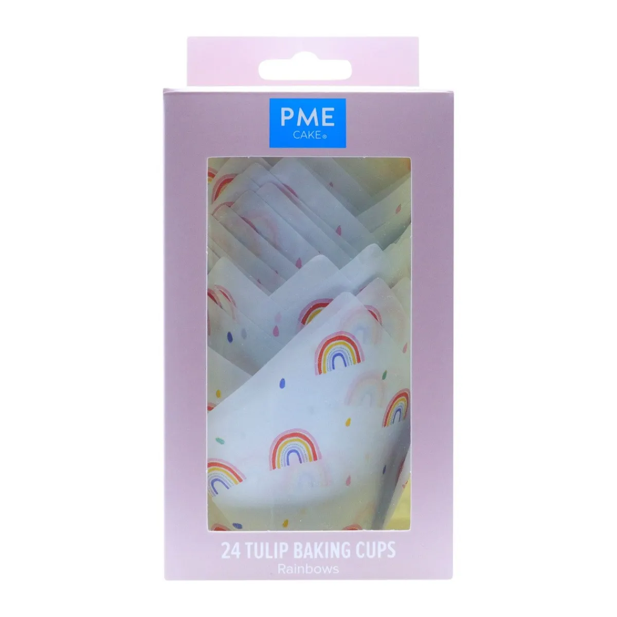 Sale PME Muffin Cups Regenboog 24st