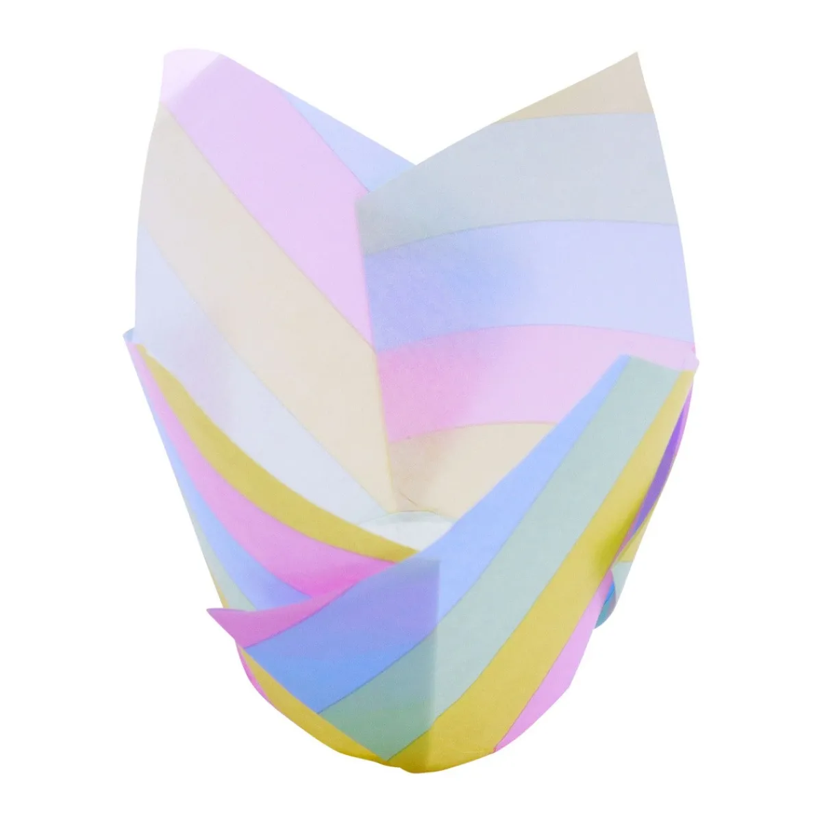 Sale PME Muffin Cups Regenboog Strepen 24st