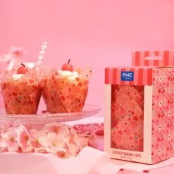 PME Muffin Cups Zoete Liefde 24st.