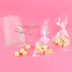 Outlet PME Party Zakjes incl. Zilveren Strik 25st. 229x102mm