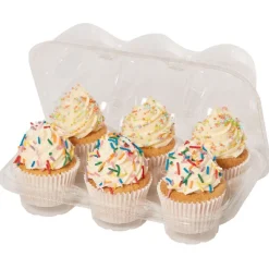 Clearance PME Plastic Cupcakehouders (6) Set/3