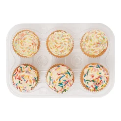 Clearance PME Plastic Cupcakehouders (6) Set/3