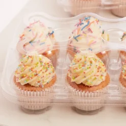 Clearance PME Plastic Cupcakehouders (6) Set/3