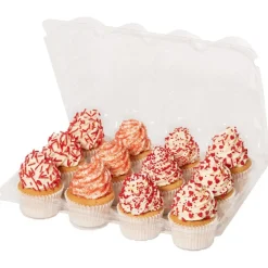 Hot PME Plastic Cupcakehouders (12) Set/3