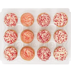 Hot PME Plastic Cupcakehouders (12) Set/3