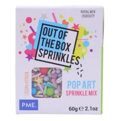 New PME Pop Art Sprinkle Mix (Out of the Box) 60g