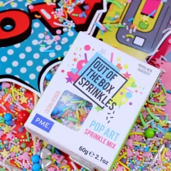New PME Pop Art Sprinkle Mix (Out of the Box) 60g
