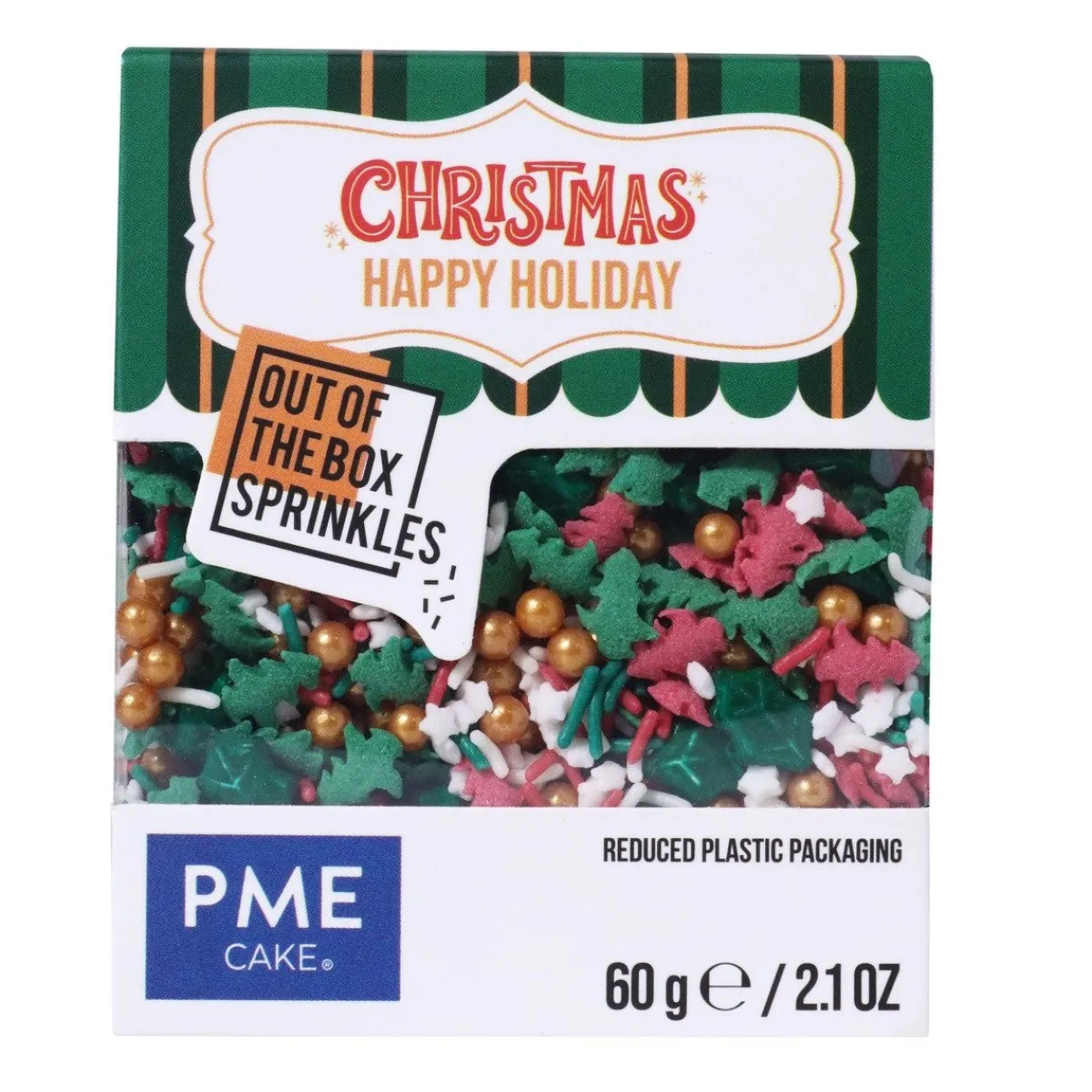 PME Prettige Feestdagen Sprinkle Mix (Out of the Box) 60g