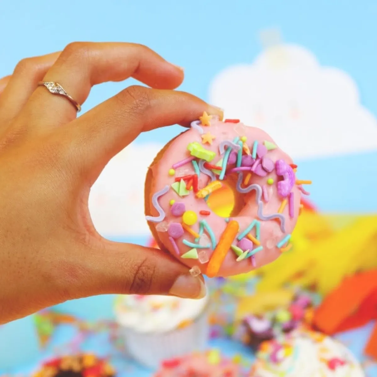 Sale PME Regenboog Sprinkle Mix (Out of the Box) 60g