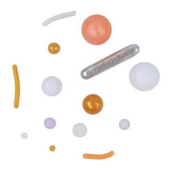 Sale PME Rose en Gouden Sprinkle Mix (Out of the Box) 60g